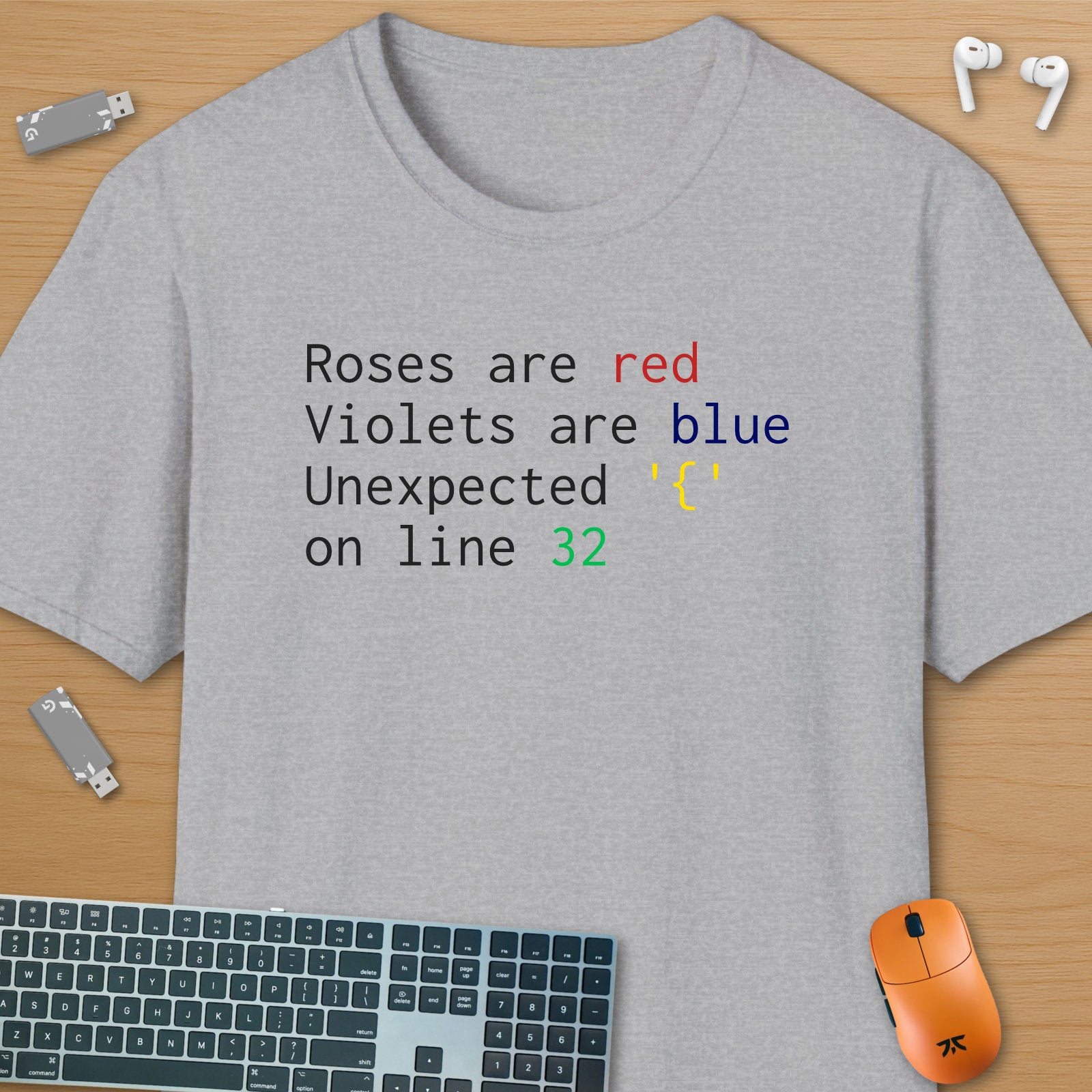 Roses are red...