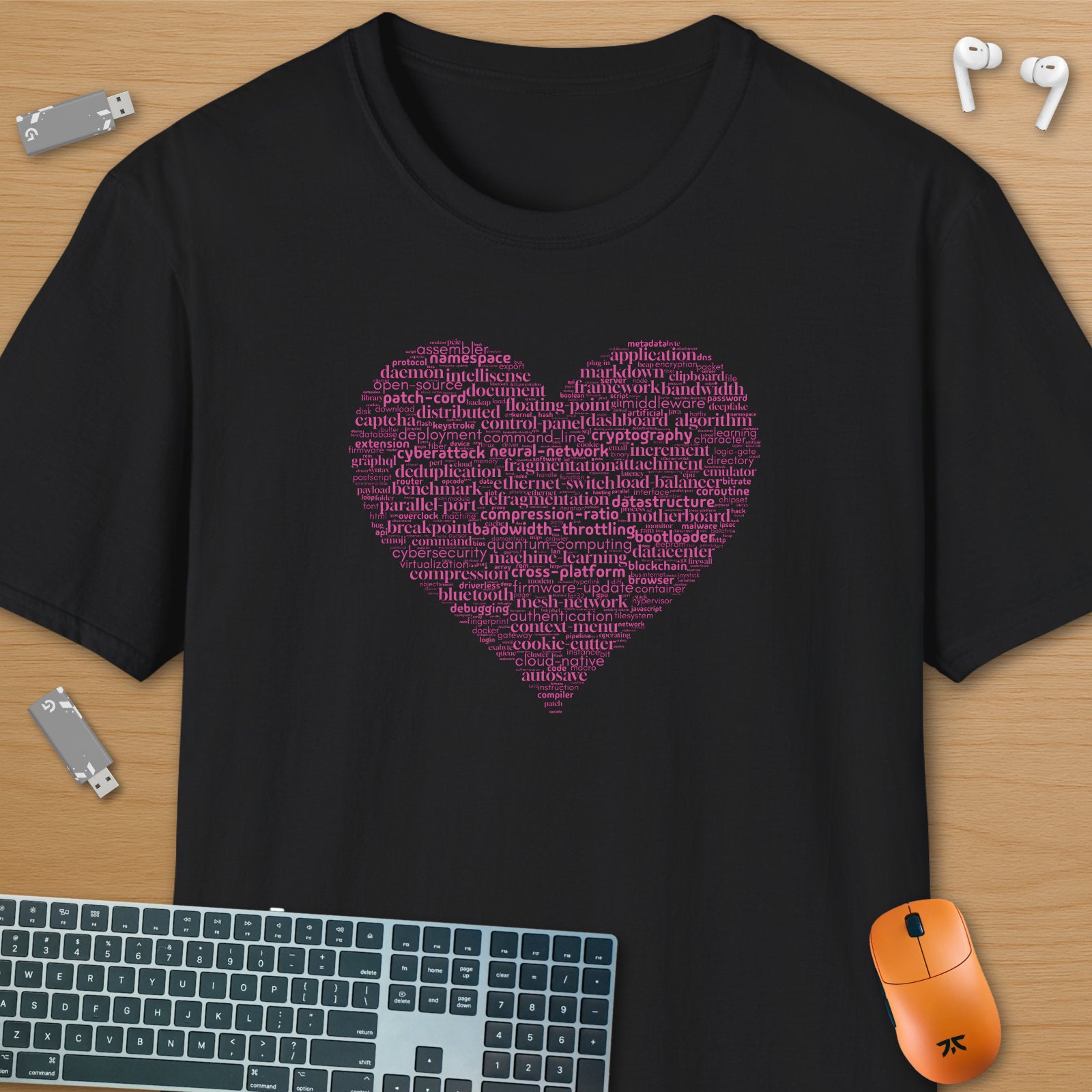 Heart shape of computing jargon
