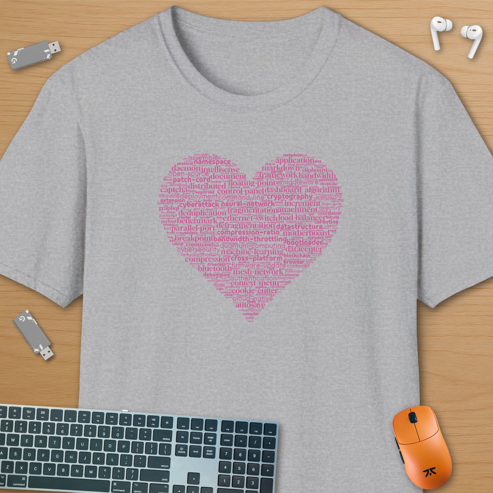 Heart shape of computing jargon