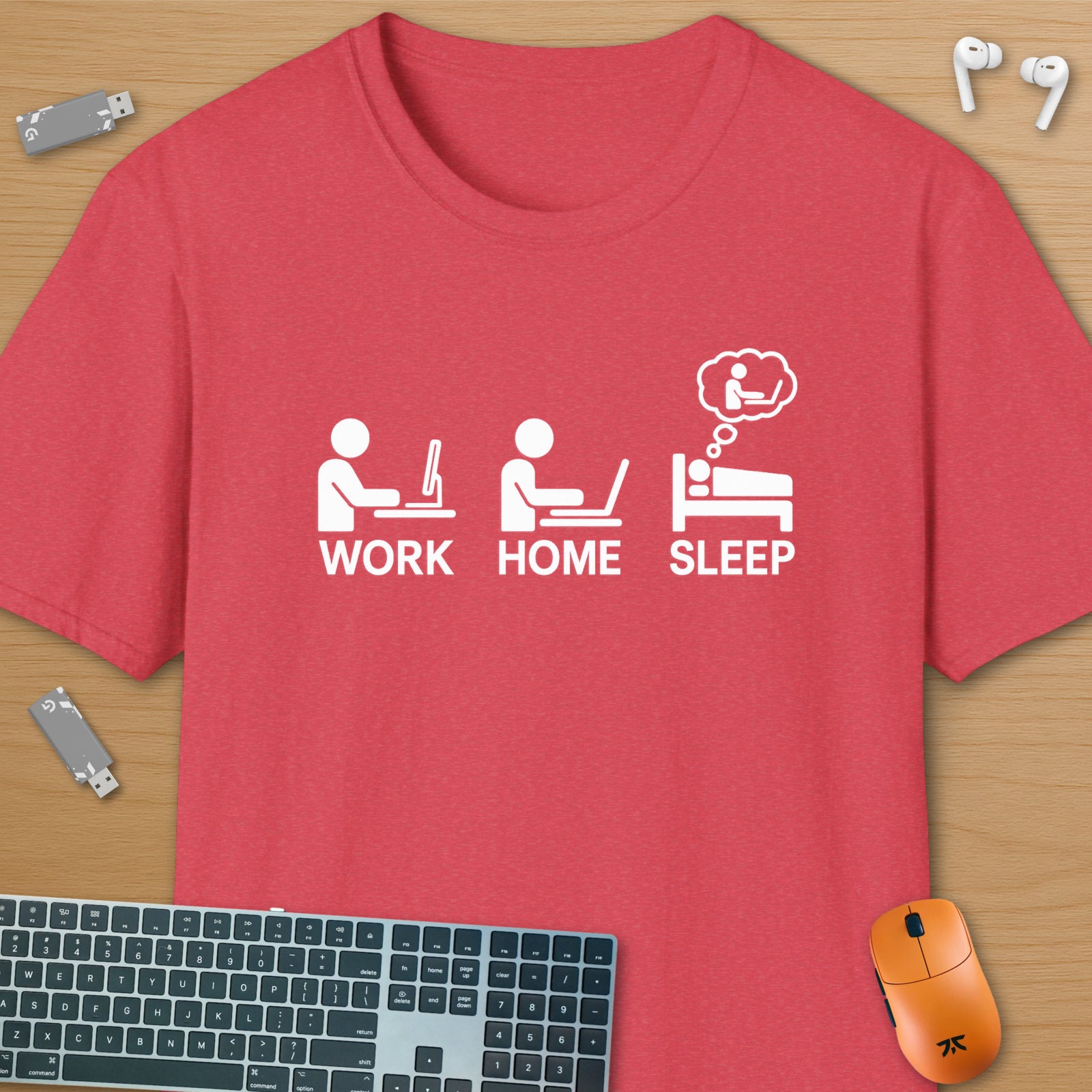 Work, home, sleep