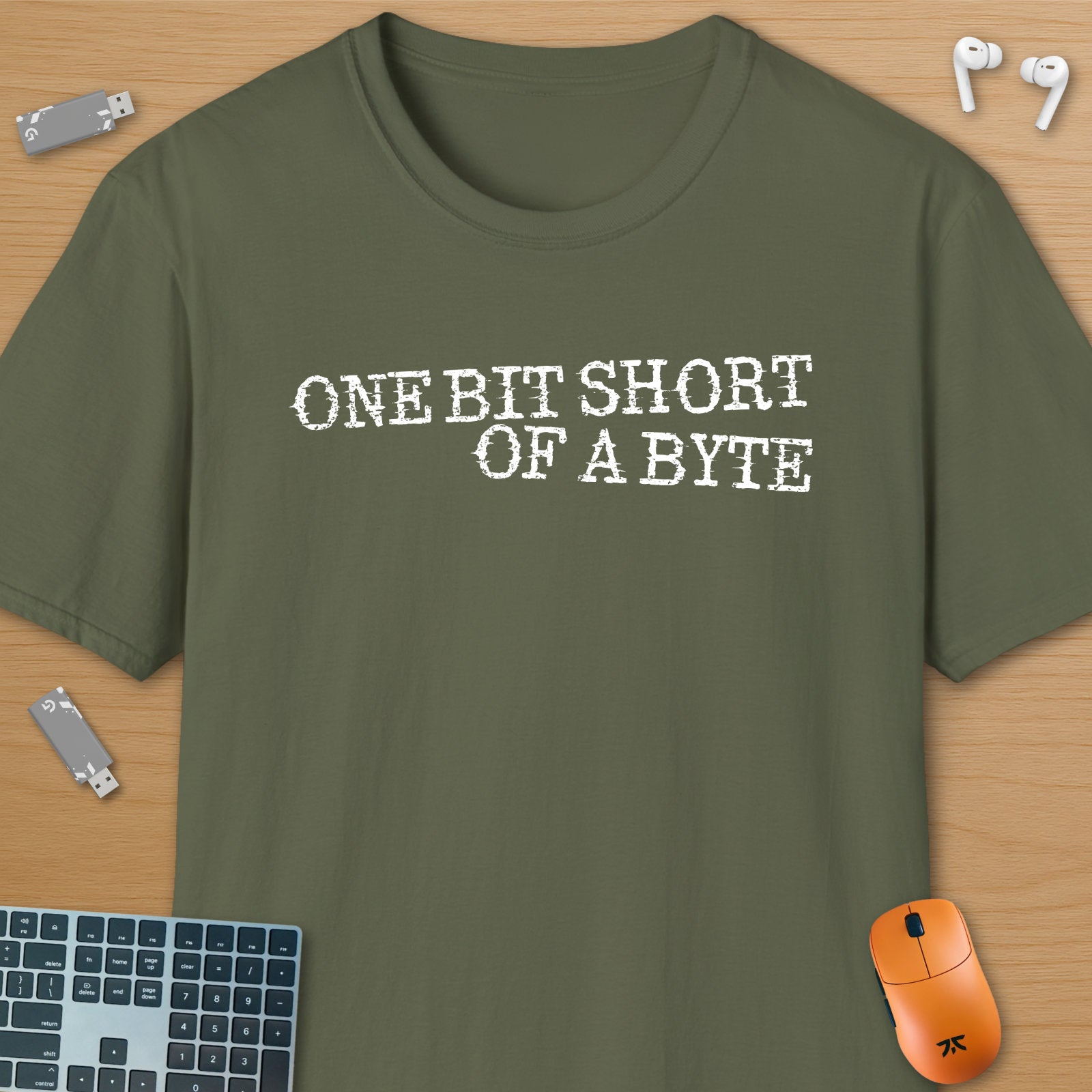 One bit short of a byte