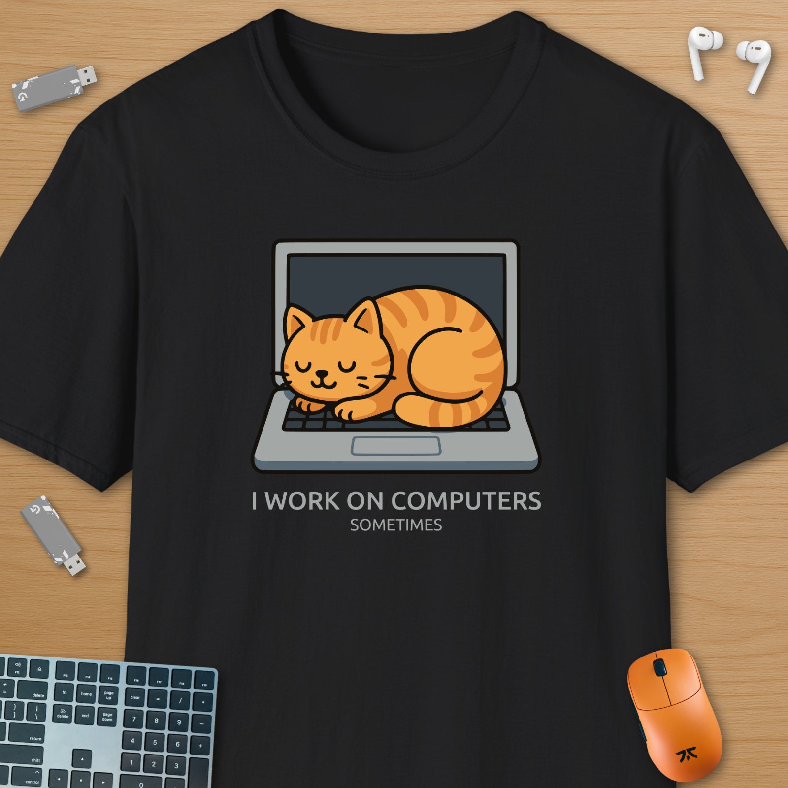 I work on computers - sometimes