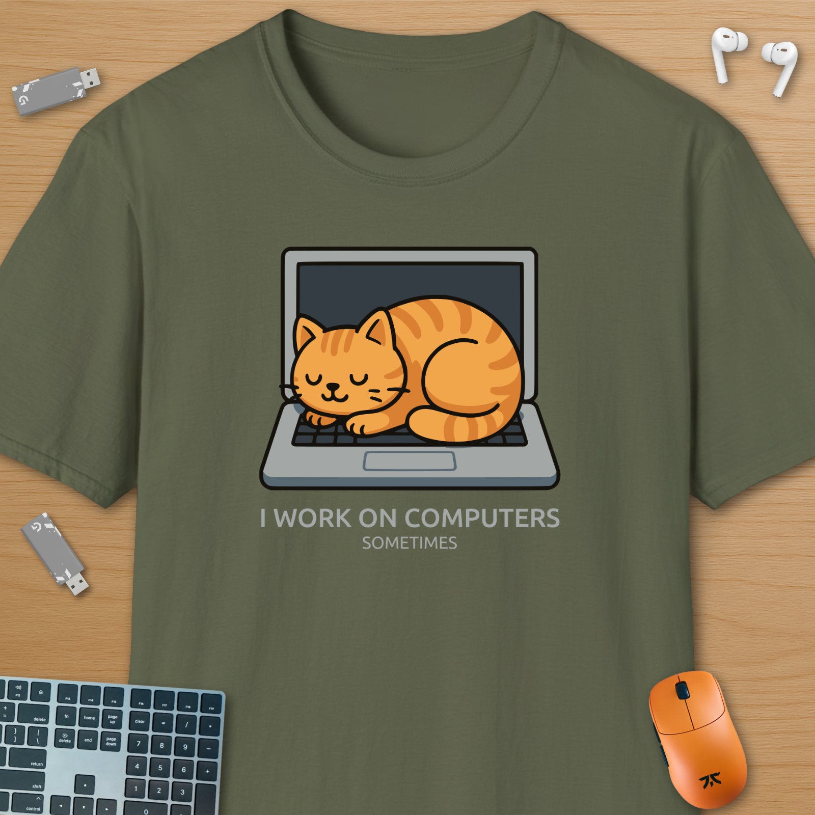 I work on computers - sometimes