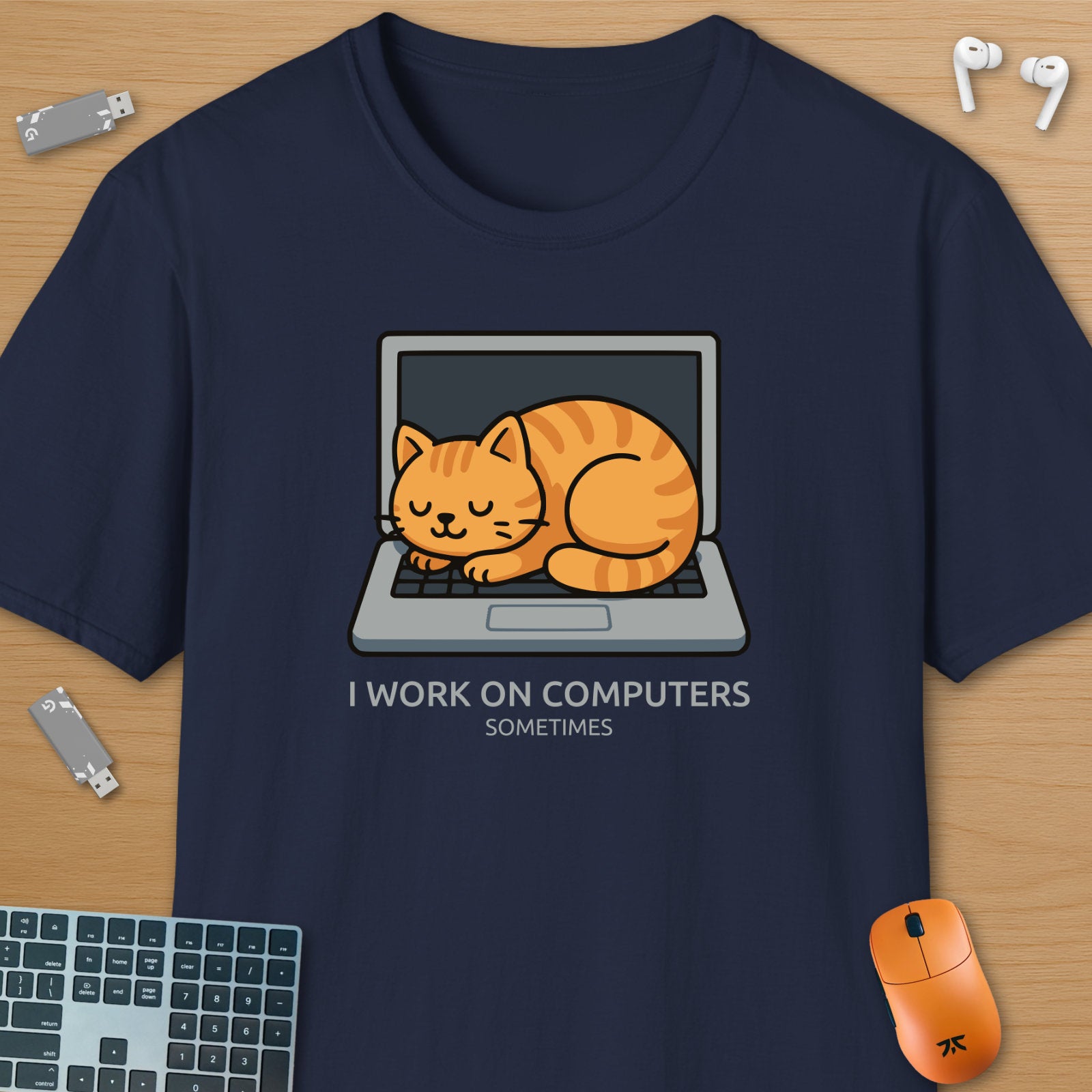 I work on computers - sometimes