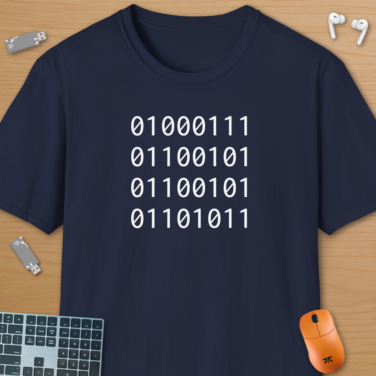 GEEK in binary (ASCII)