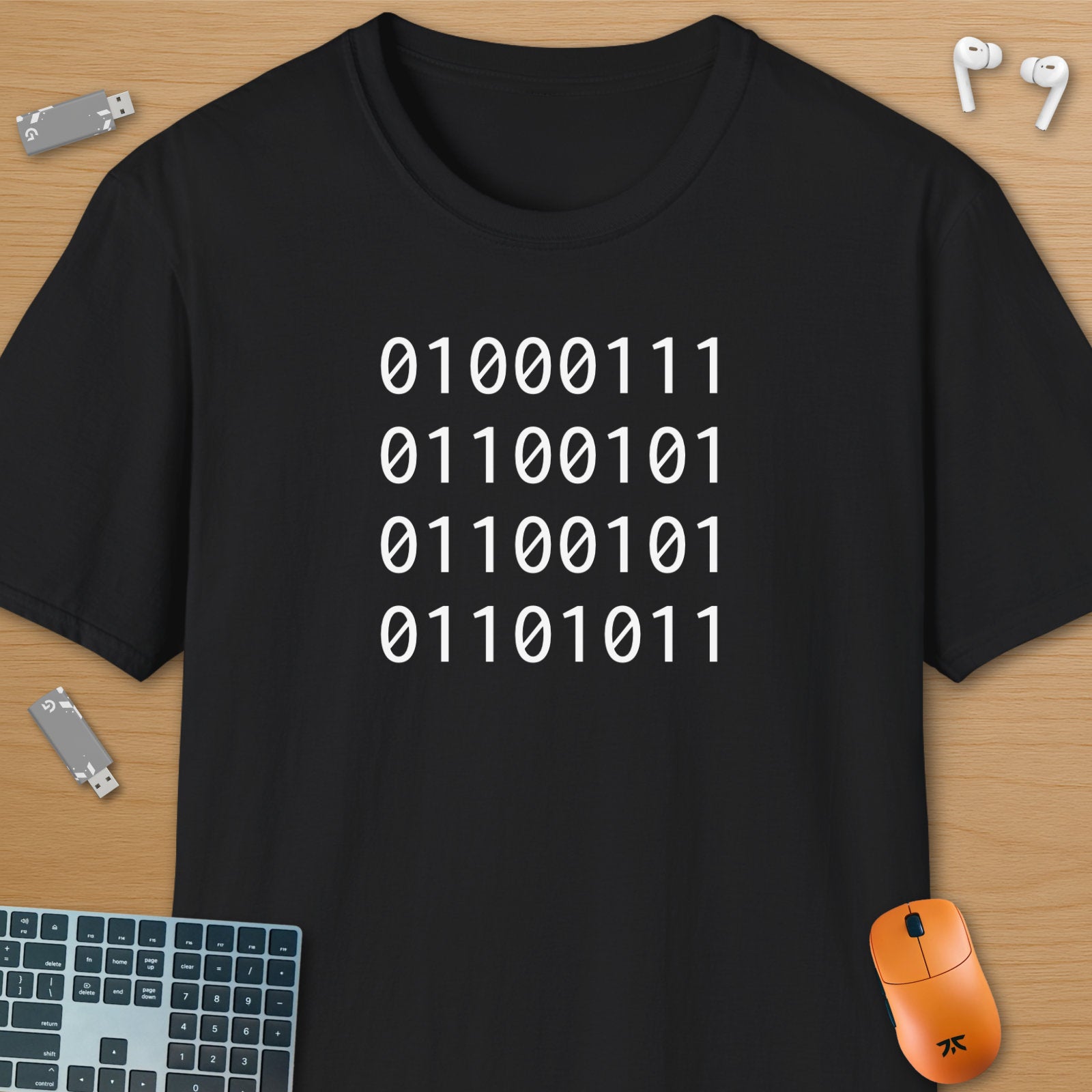 GEEK in binary (ASCII)