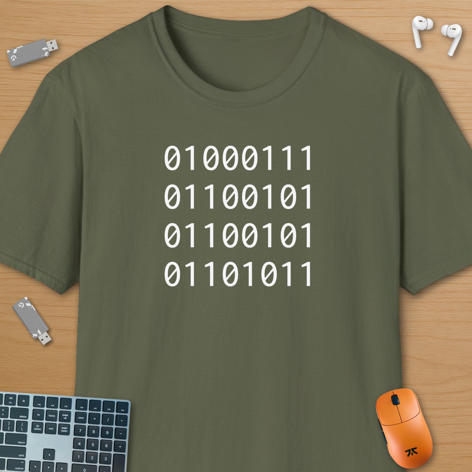 GEEK in binary (ASCII)