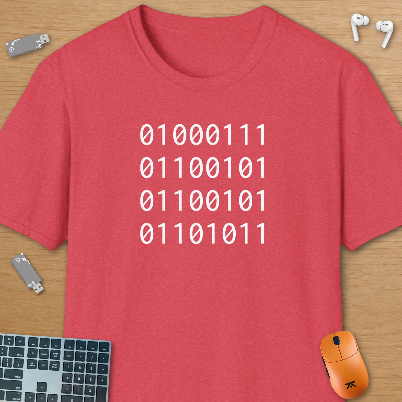 GEEK in binary (ASCII)
