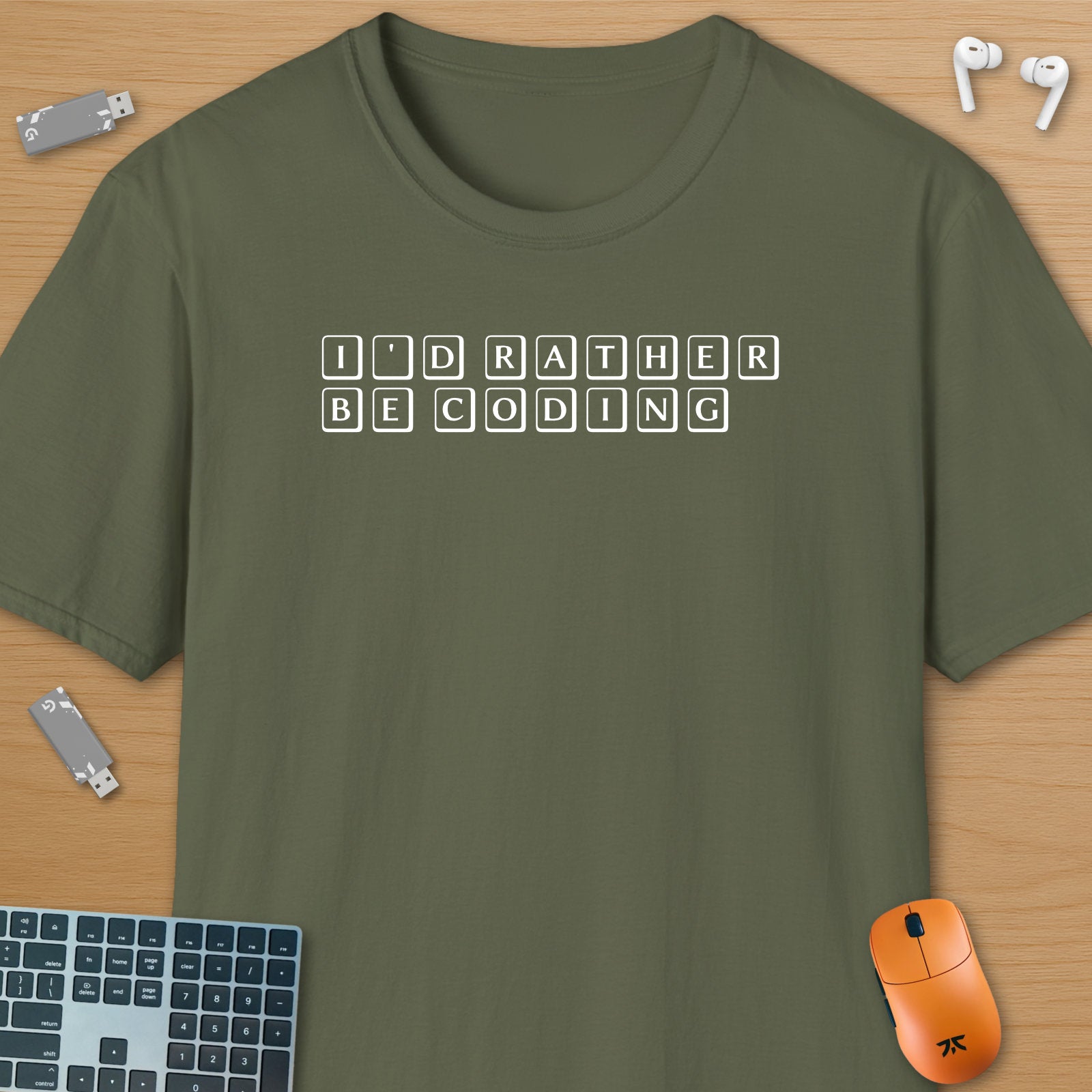 I'd rather be coding - keys