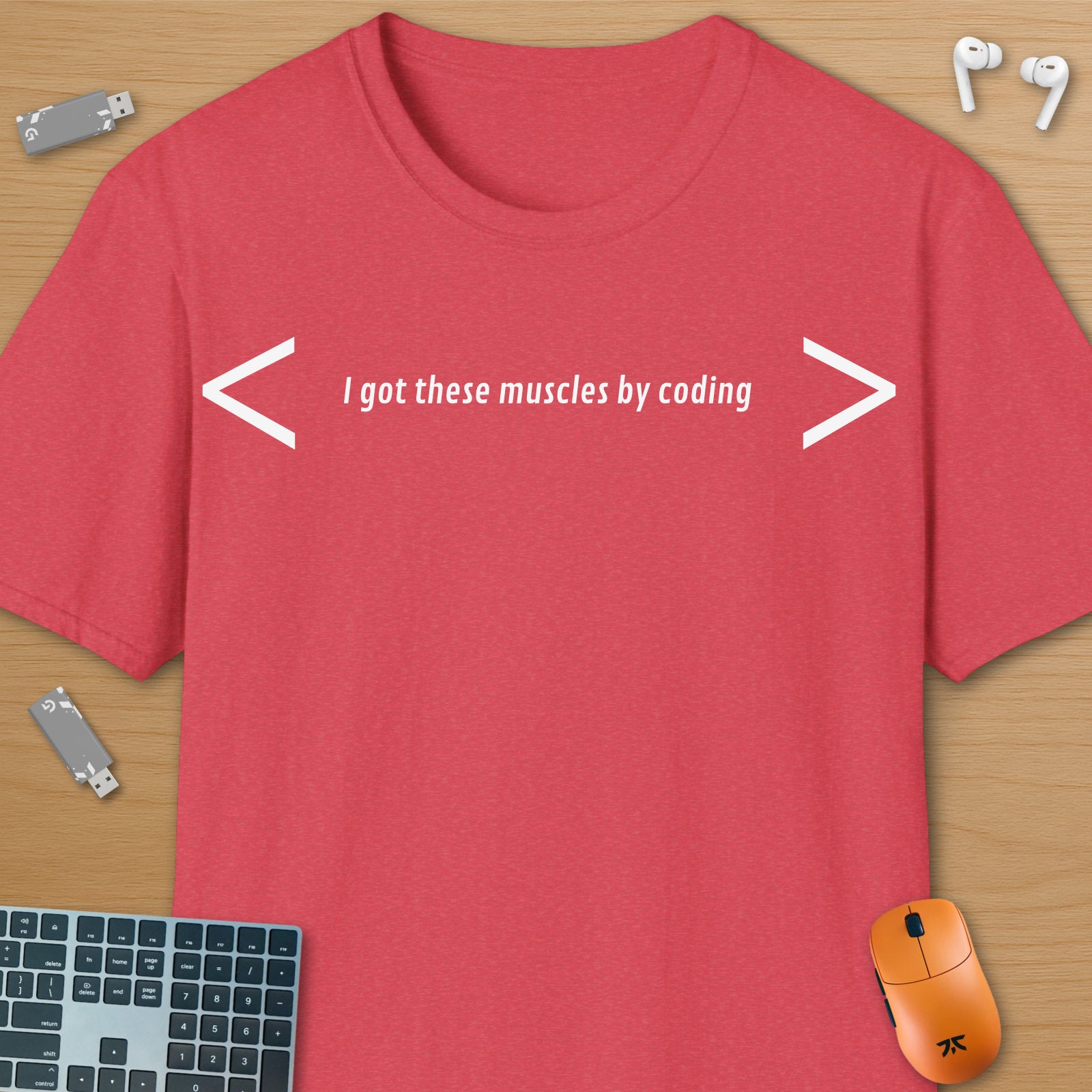 I got these muscles by coding