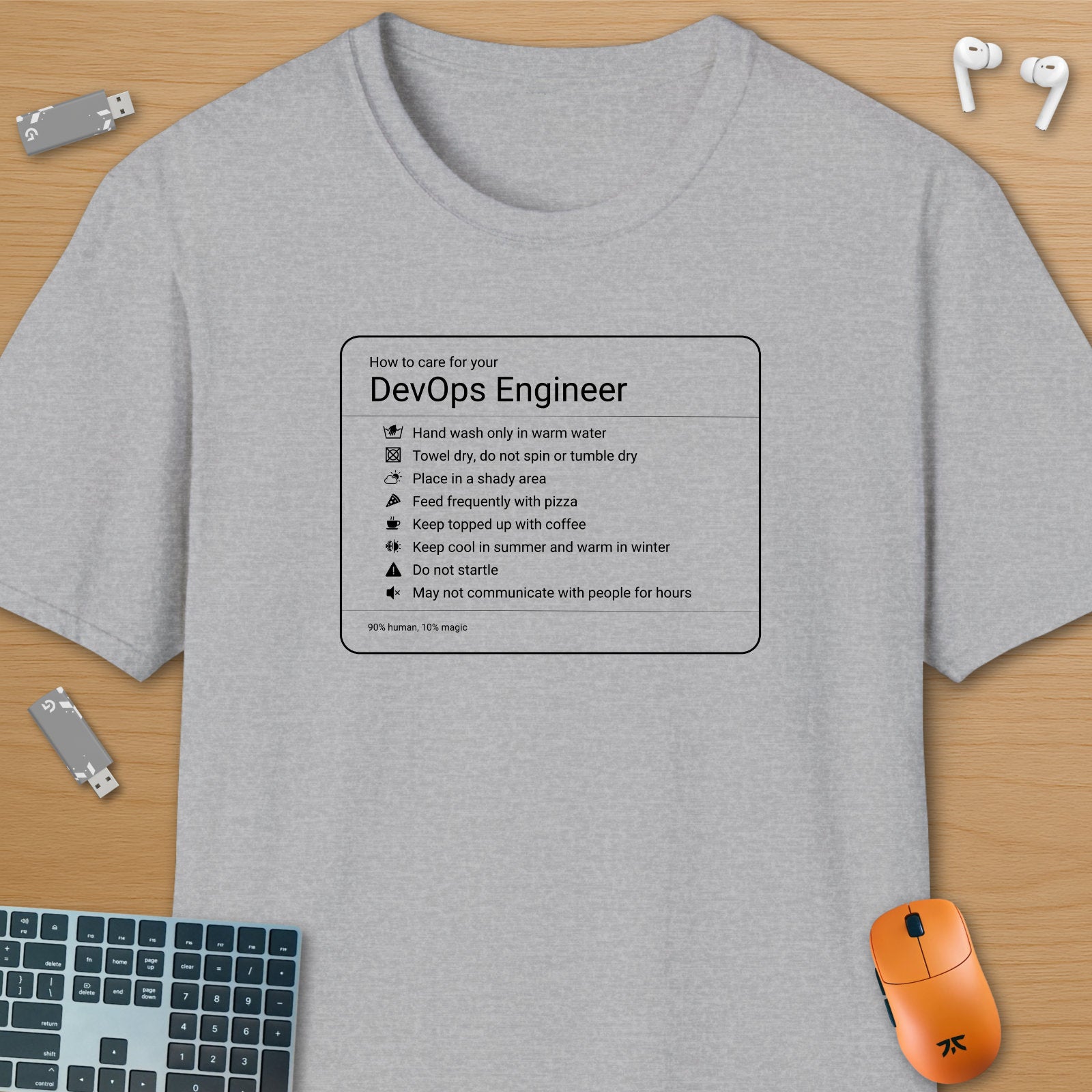 DevOps care instructions