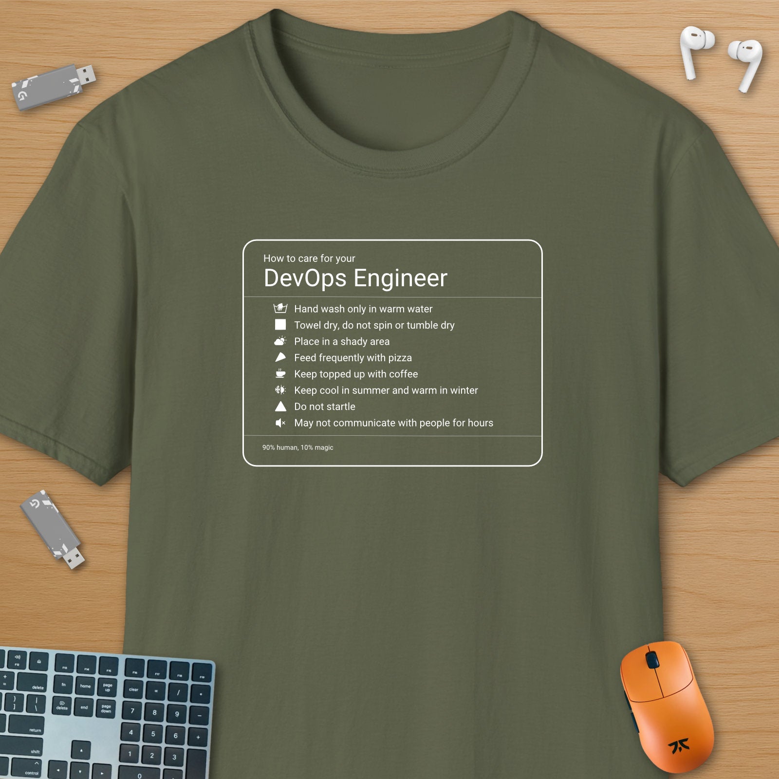 DevOps care instructions