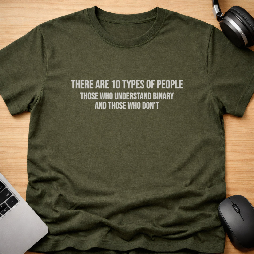 There are 10 types of people t-shirt