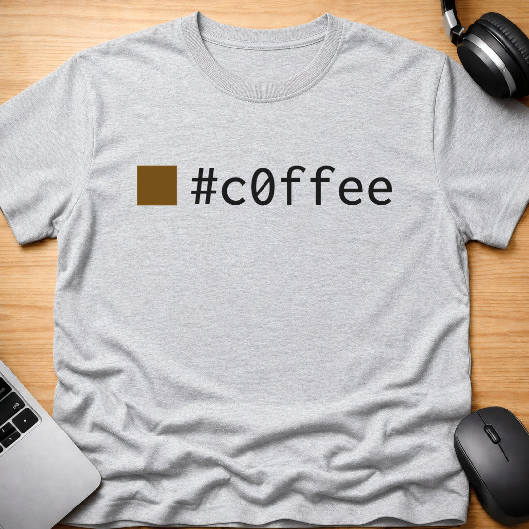 Coffee hexadecimal t-shirt