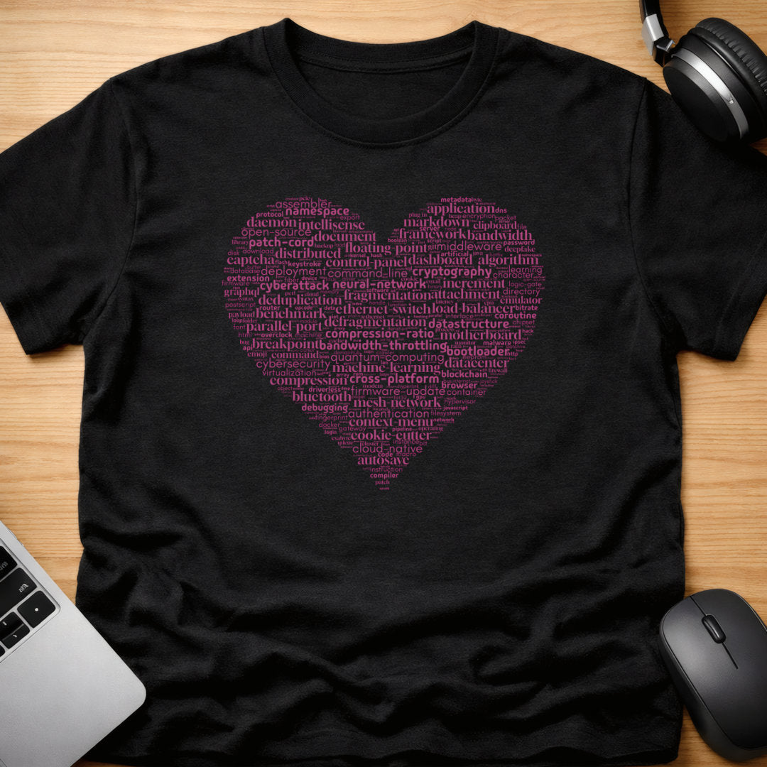Heart shape of computing jargon