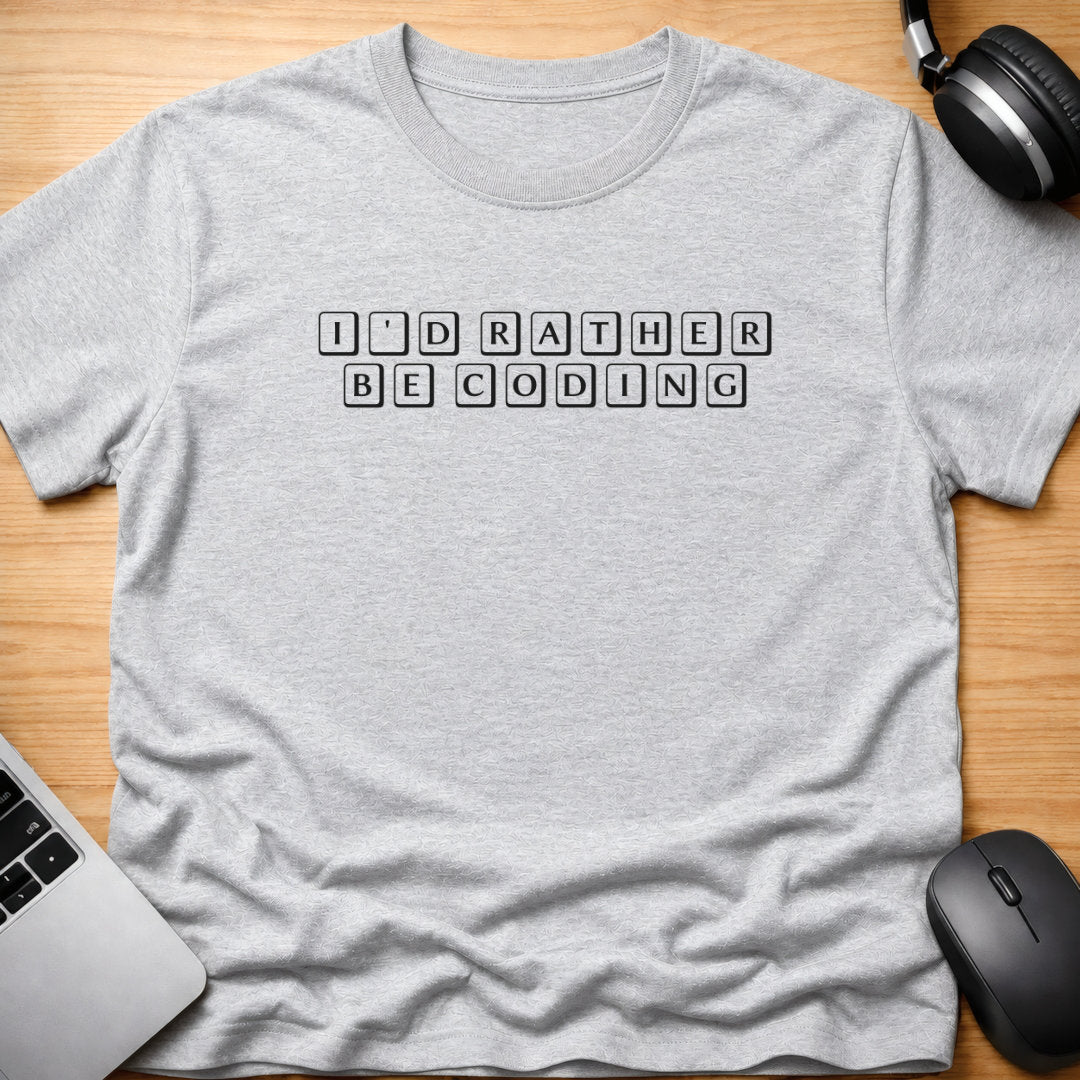 I'd rather be coding - keys