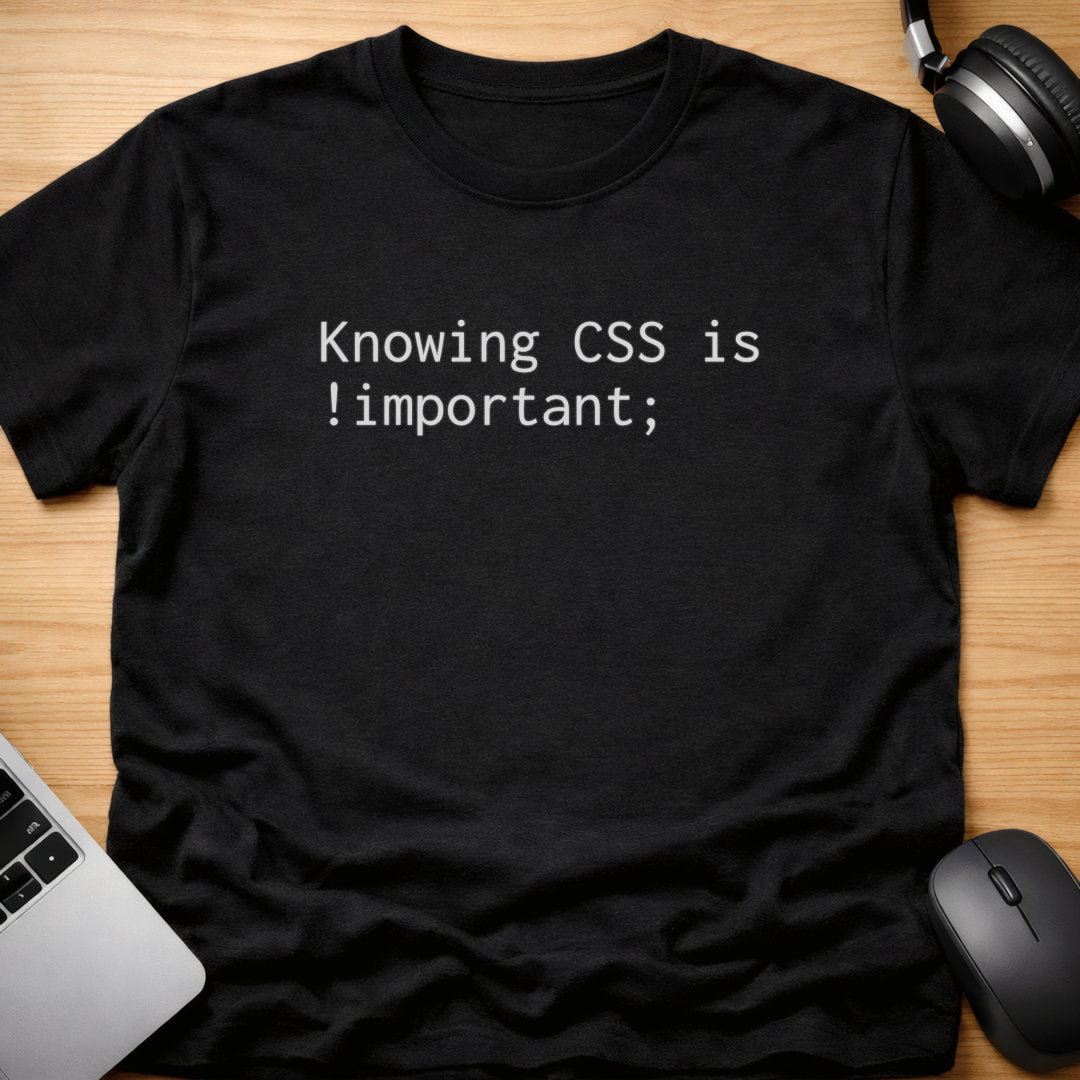 Knowing CSS is important