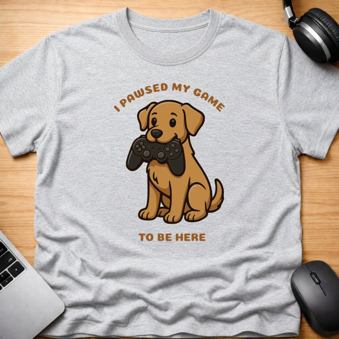 I pawsed my game to be here