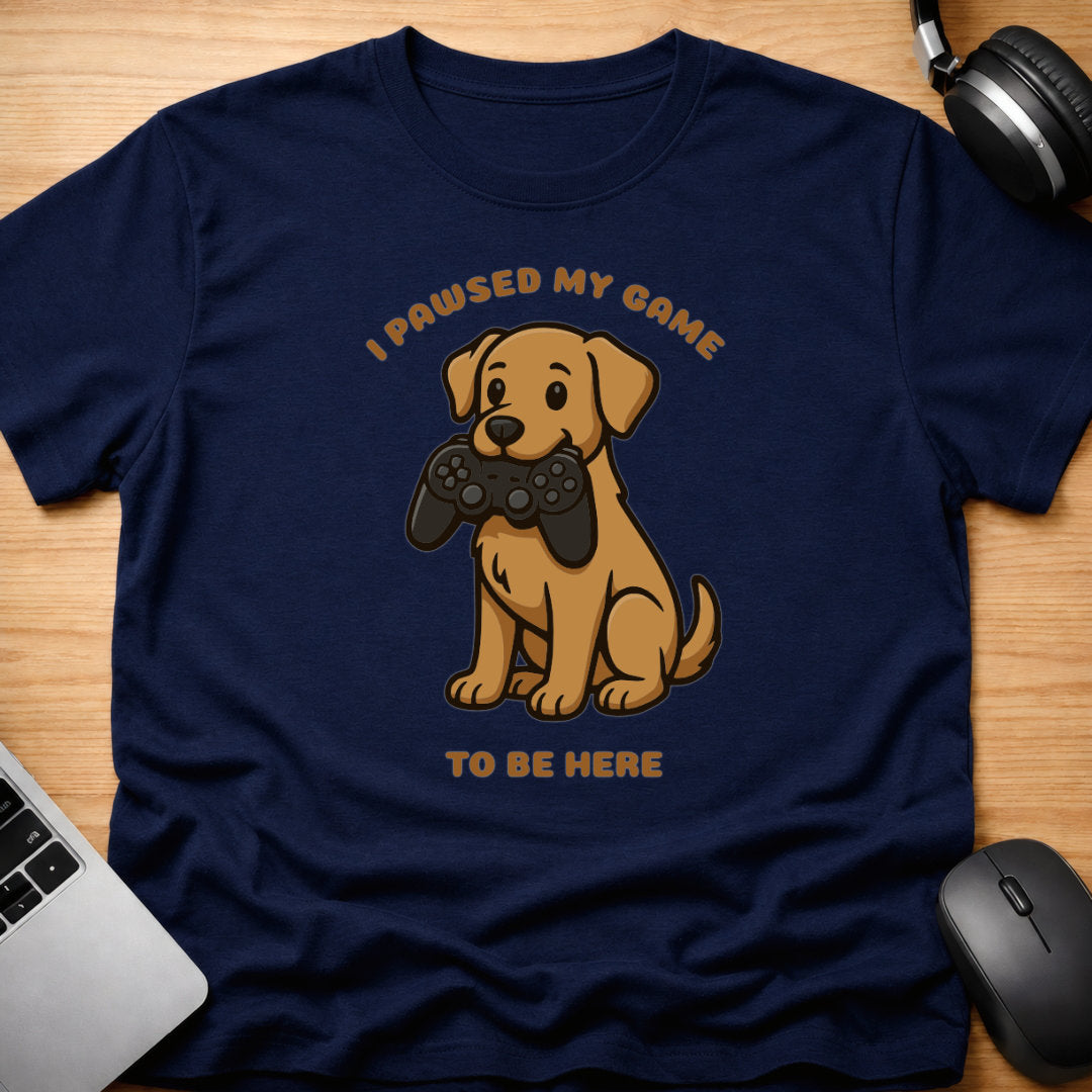I pawsed my game to be here