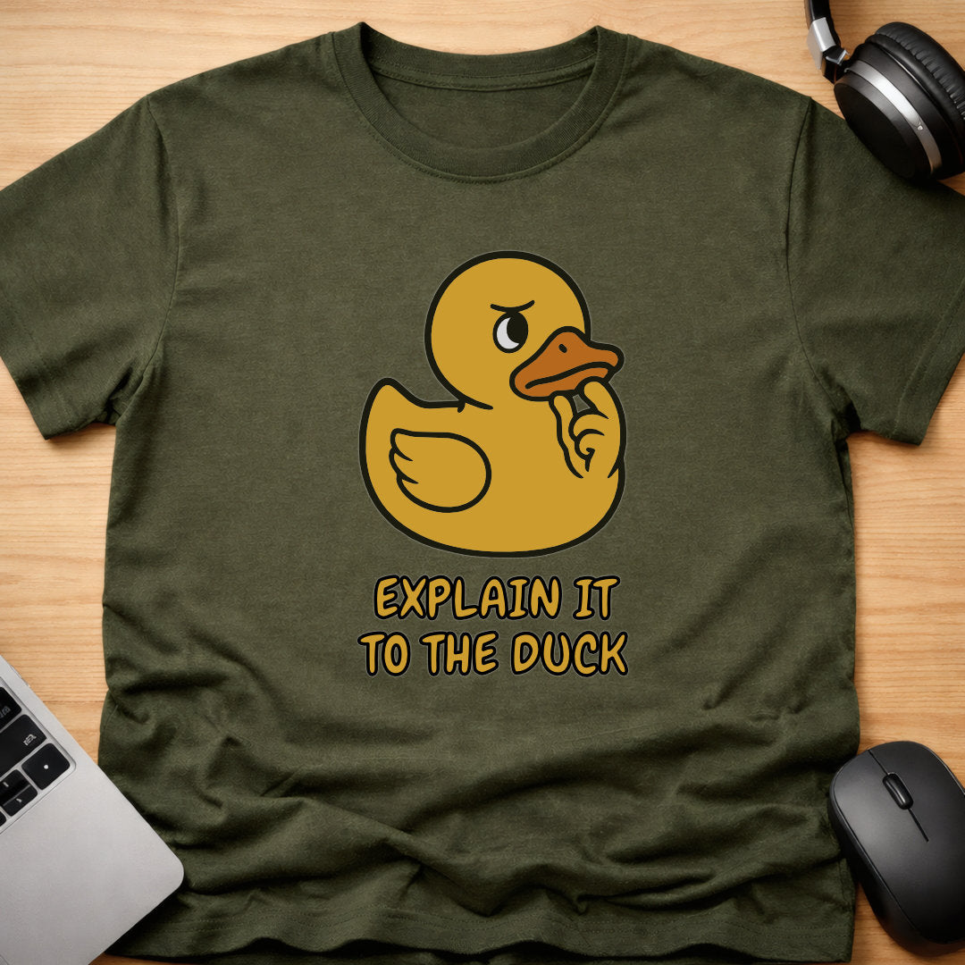 Explain it to the duck t-shirt