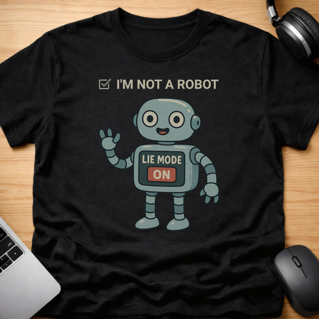 I'm not a robot t-shirt