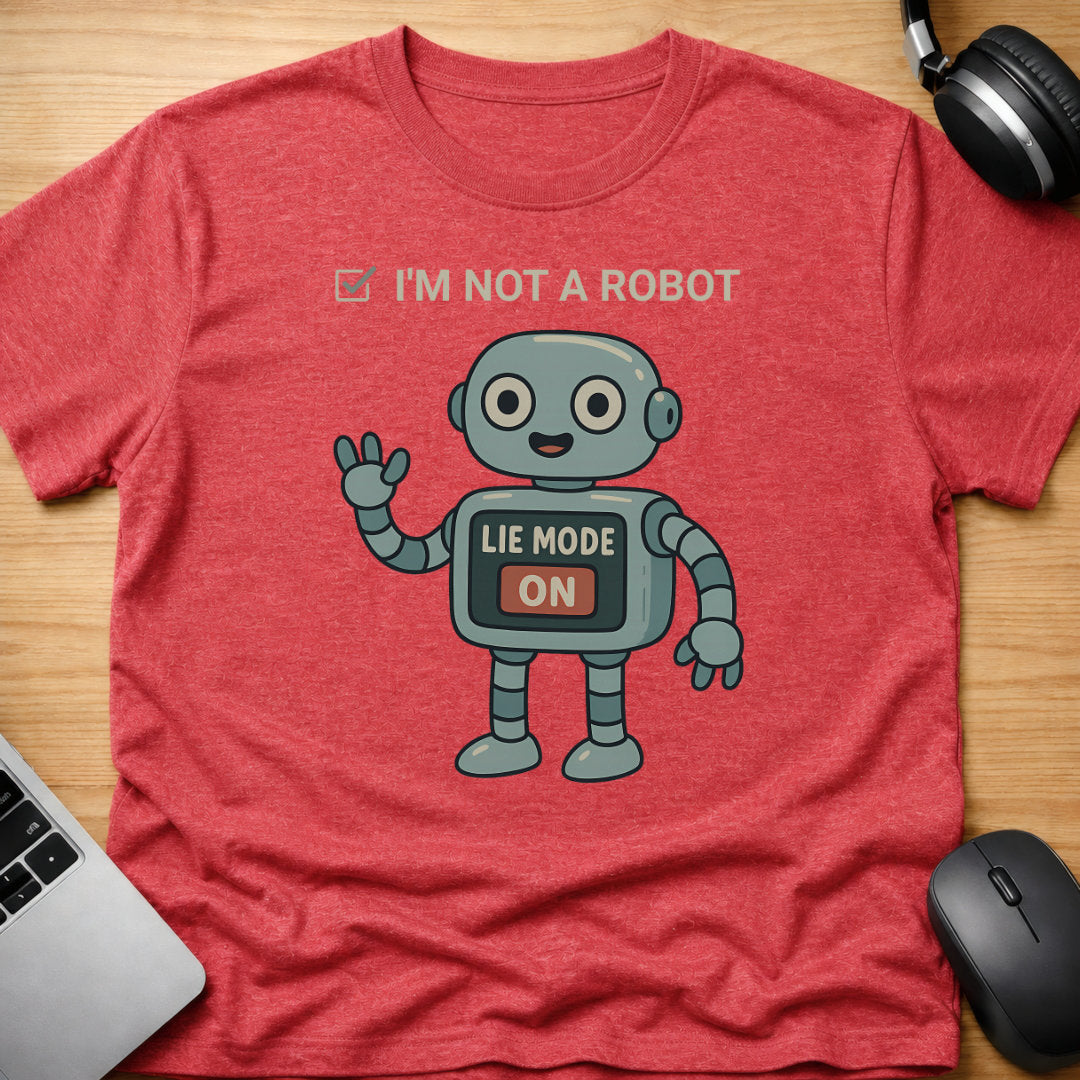 I'm not a robot t-shirt