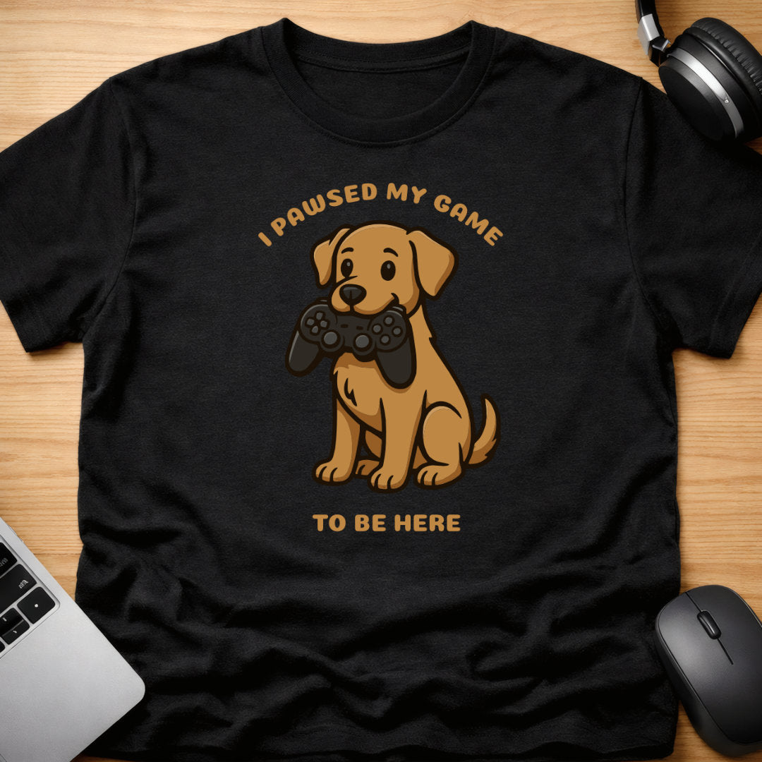 I pawsed my game to be here