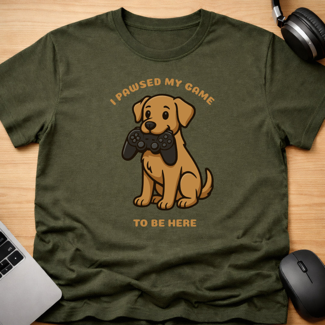 I pawsed my game to be here