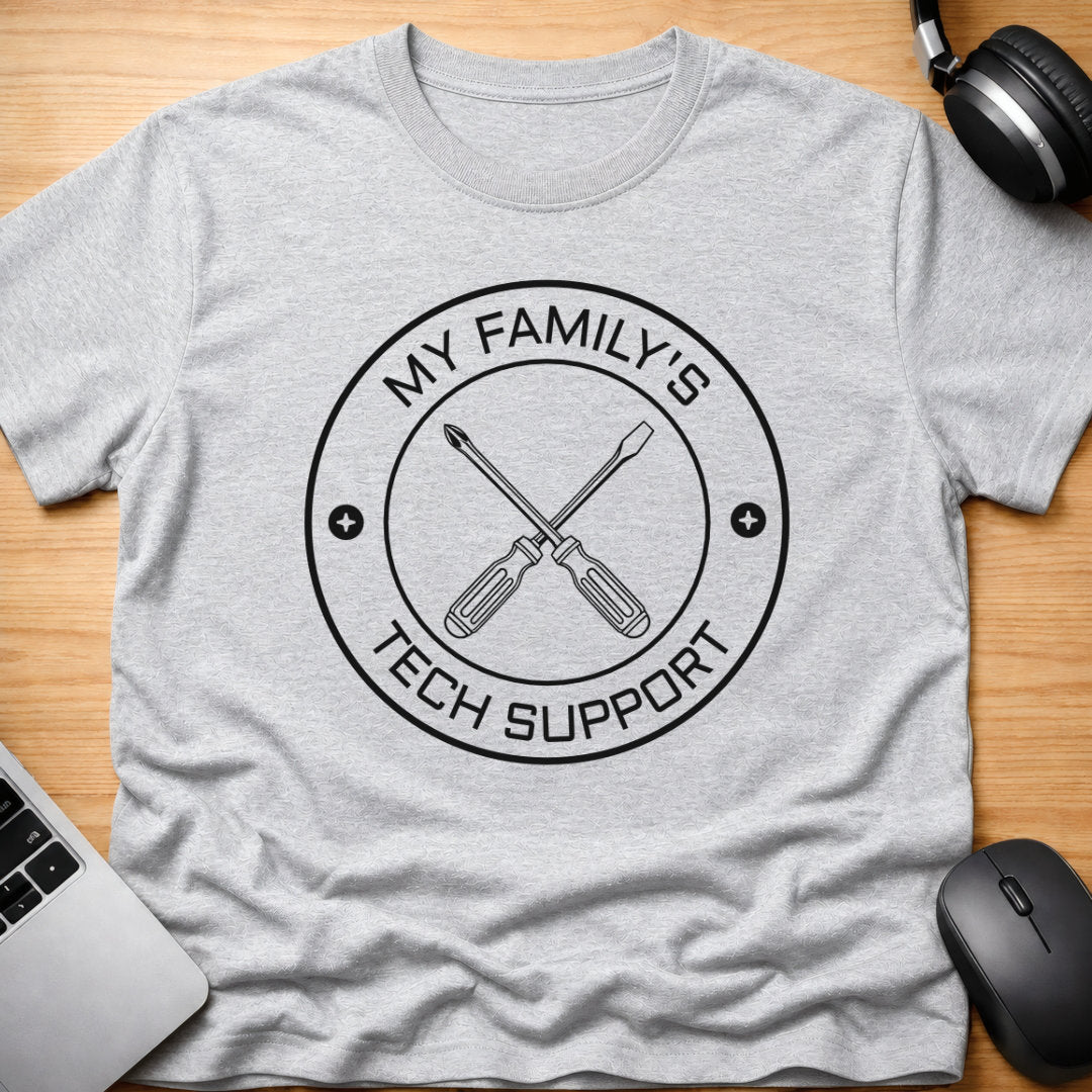 My family's tech support t-shirt