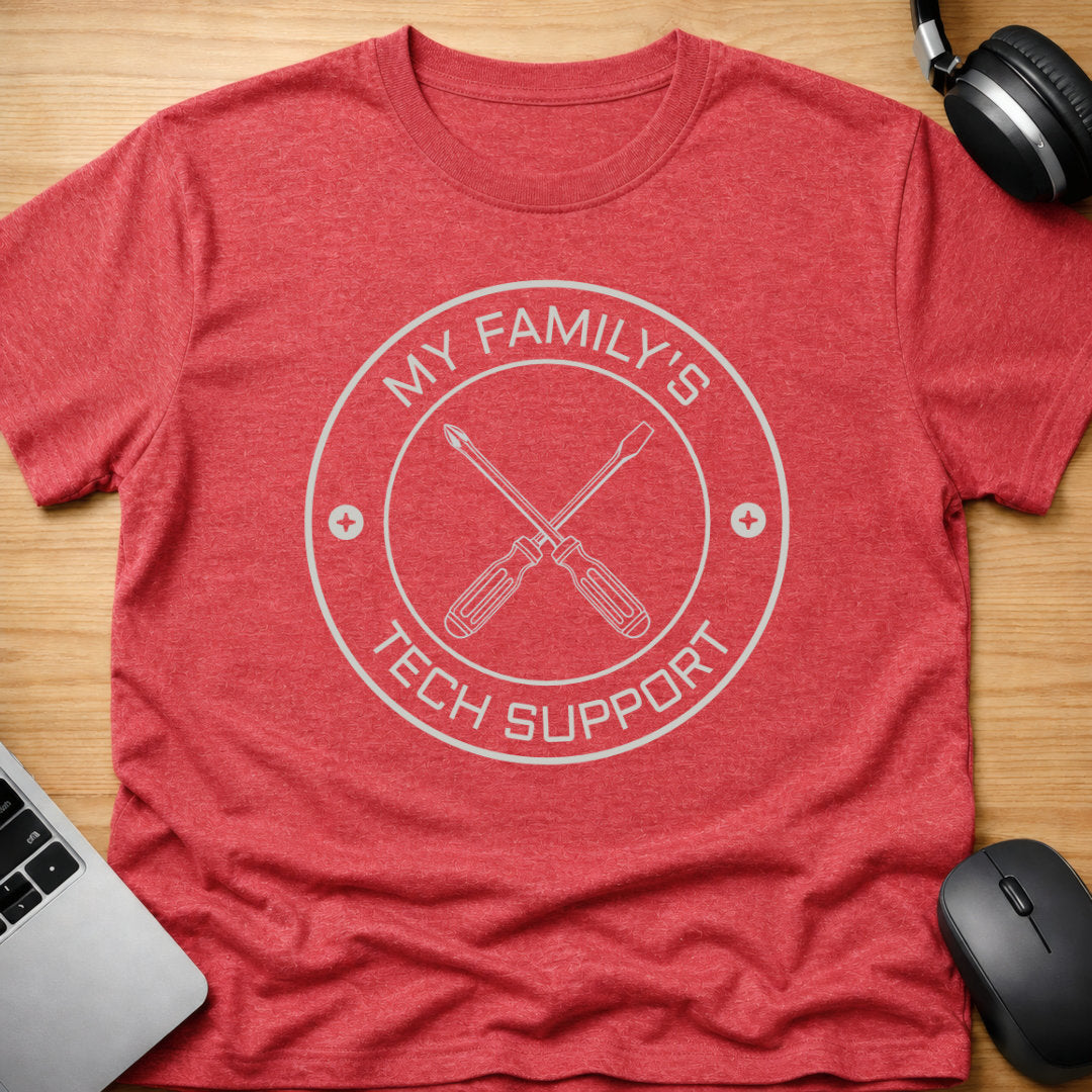 My family's tech support t-shirt