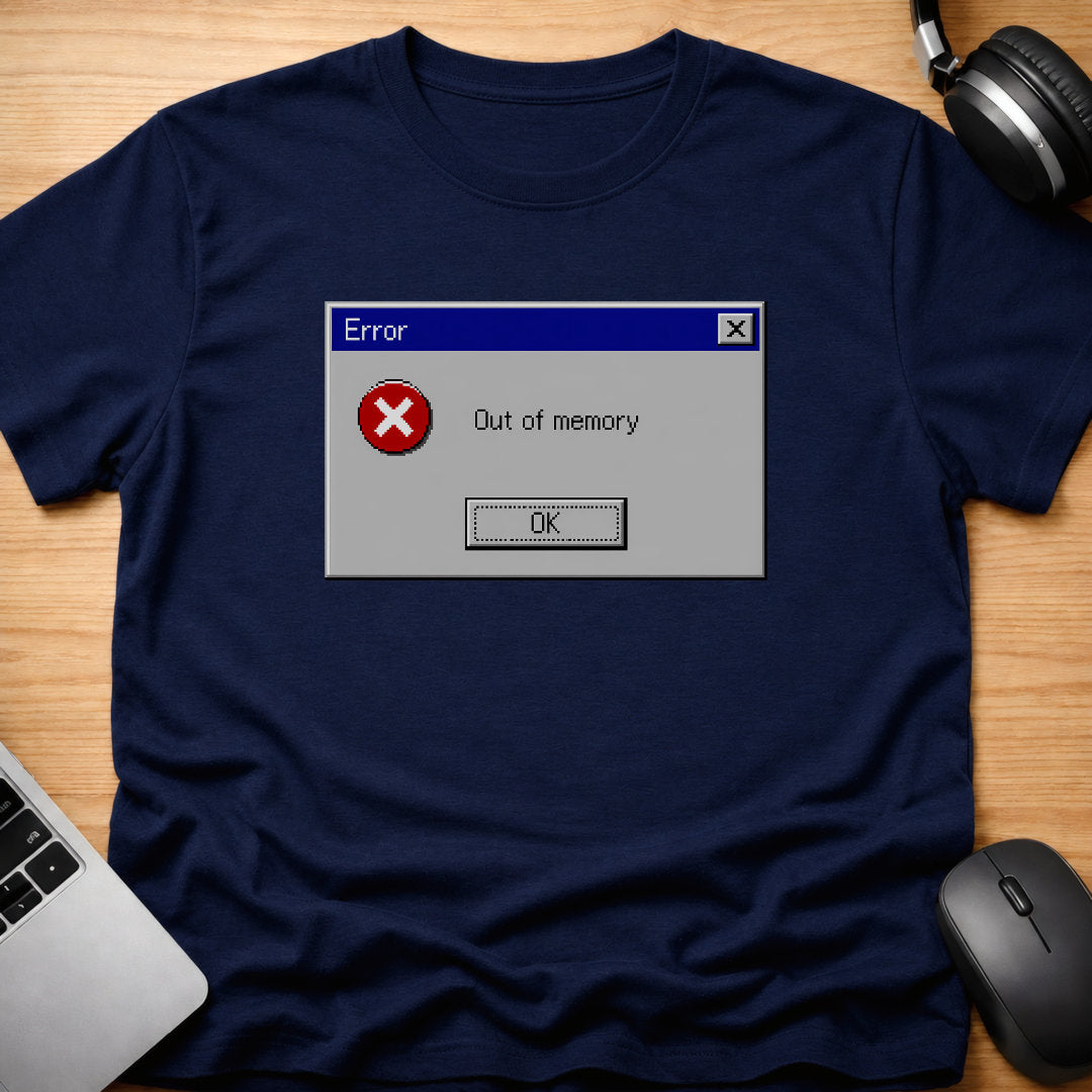 Out of memory, t-shirt