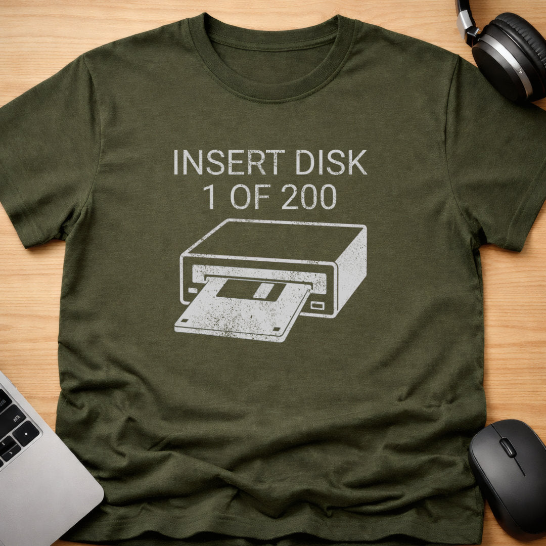 Insert disk 1 of 200