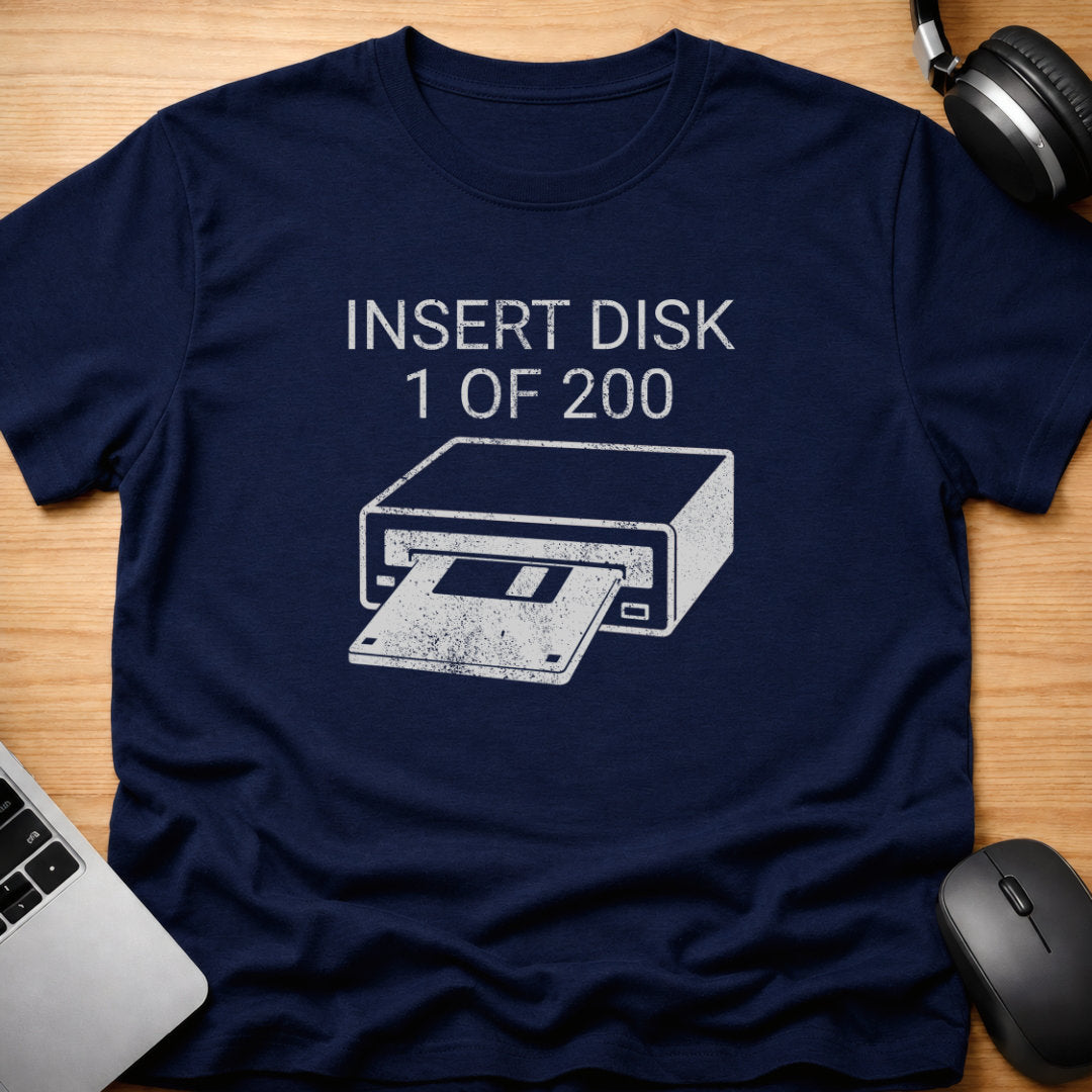 Insert disk 1 of 200