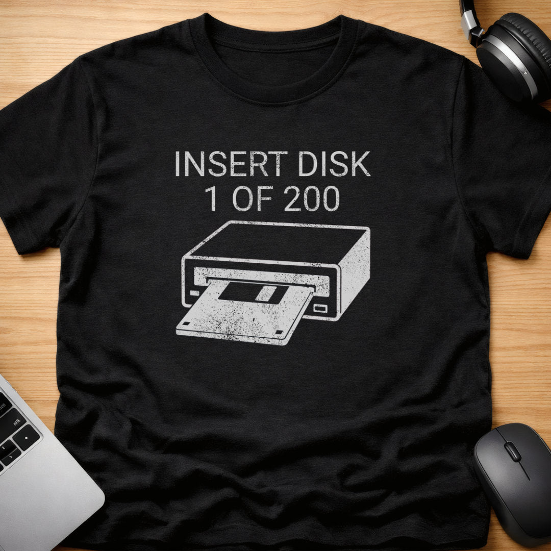 Insert disk 1 of 200