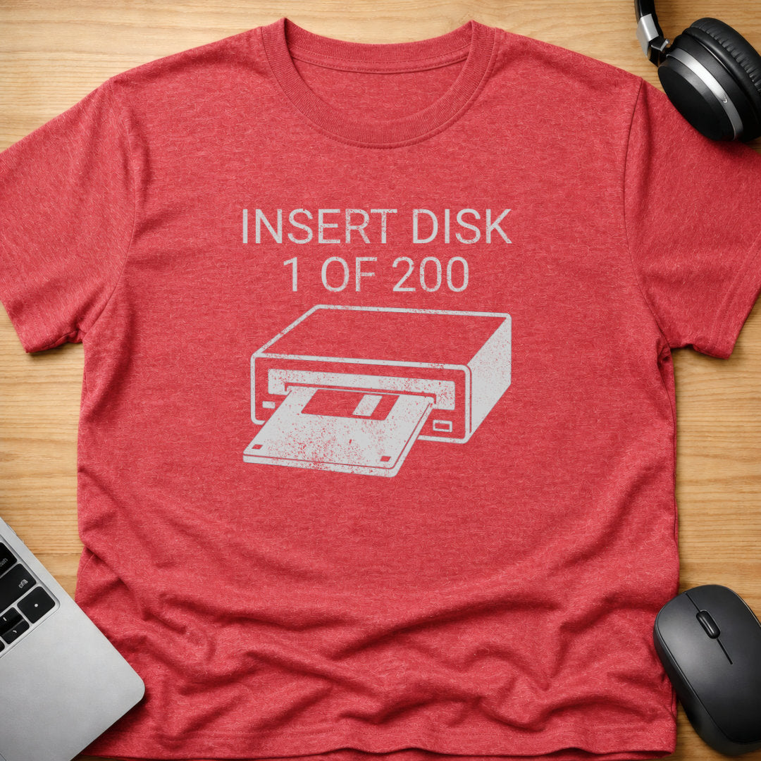 Insert disk 1 of 200