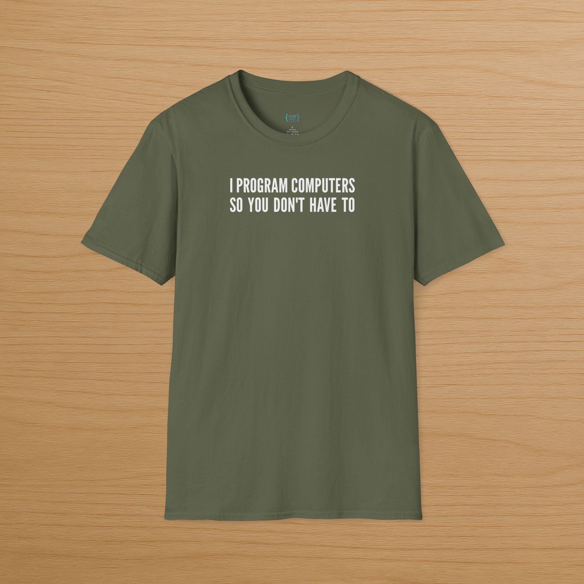 I program computers so you don't have to